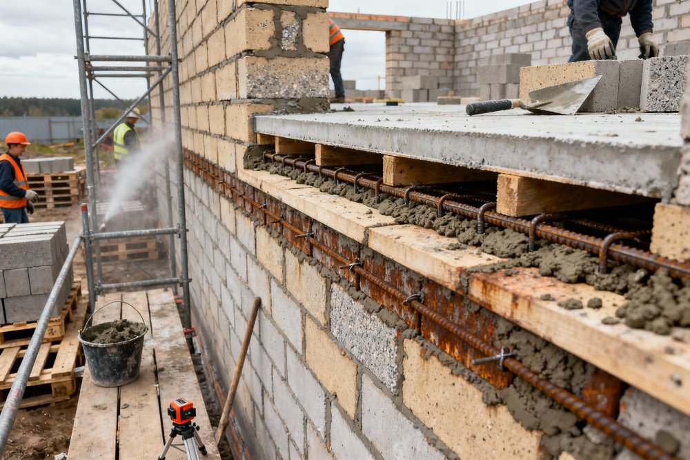 Интерактивное руководство по выбору и сочетанию строительных блоков с сухими смесями с учётом климатических условий