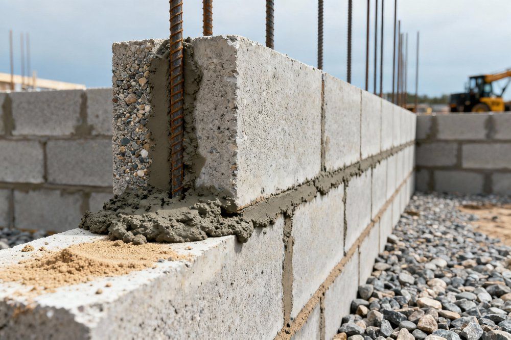 Оптимизация затрат и сроков строительства: сочетание фундаментных блоков ФБС с сухими смесями для надежного фундамента