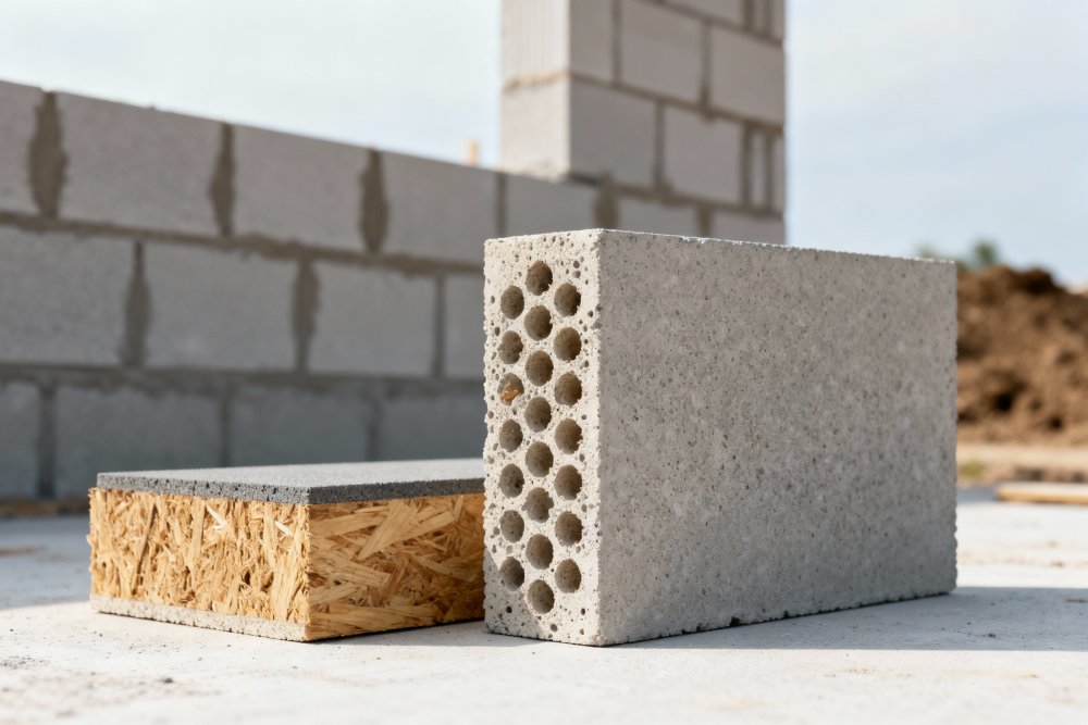 Современные экологичные строительные блоки: сравнительный анализ и советы для энергоэффективного и здорового дома