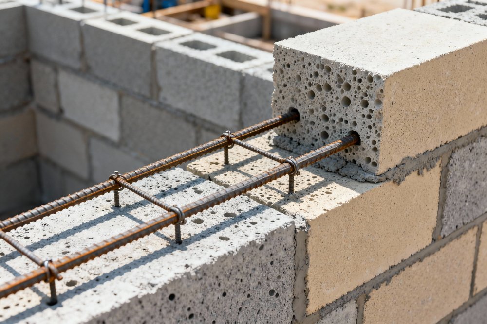 Интегрированные решения для повышения прочности и теплоизоляции: сочетание армированных перемычек с газобетонными и керамзитобетонными блоками