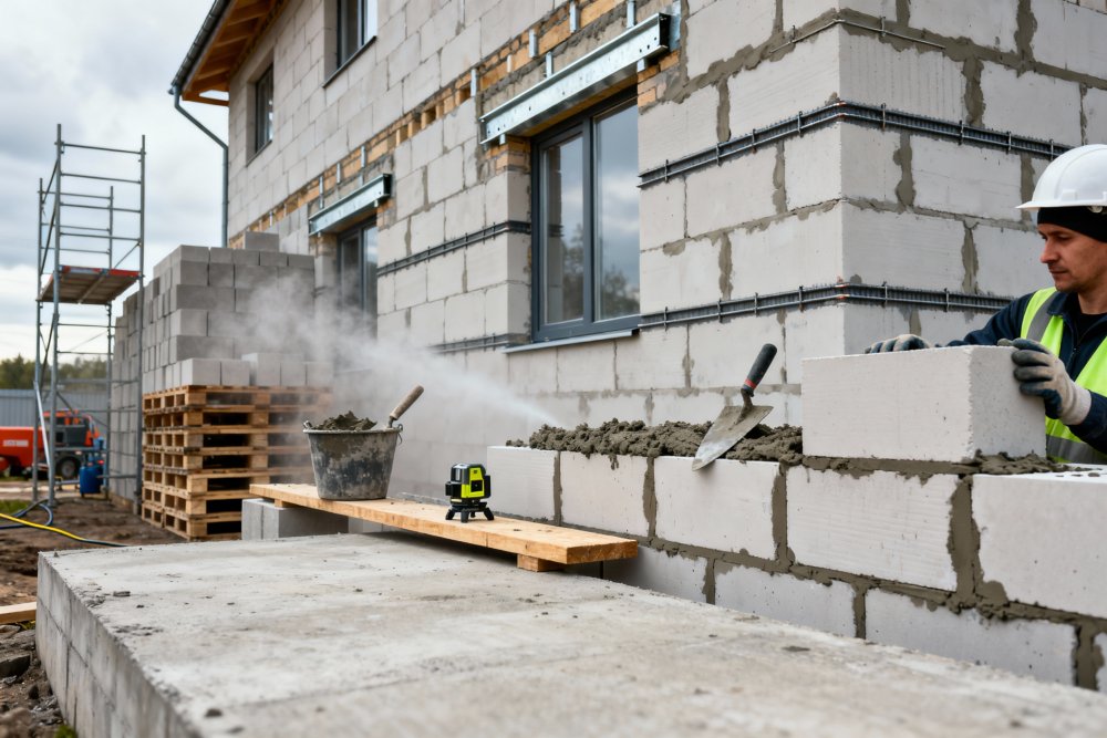 Как правильно сочетать газобетонные и керамзитобетонные блоки для прочных и энергоэффективных конструкций
