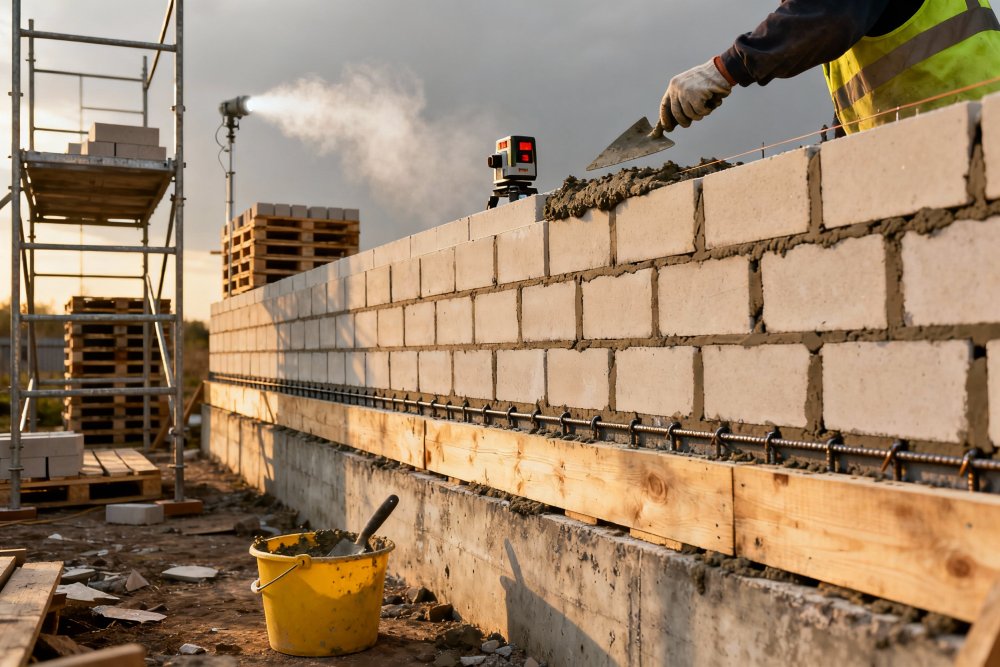 Технологии сухой кладки строительных блоков: преимущества, особенности и лучшие практики для современного строительства
