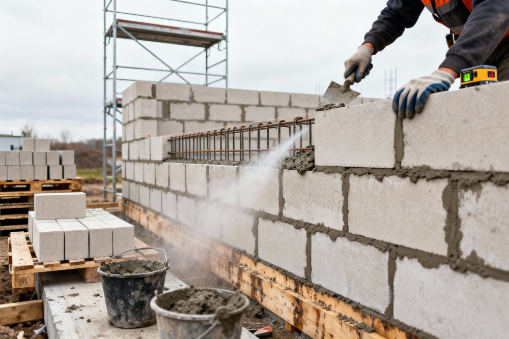 Комплексные методы подготовки и защиты строительных блоков от влаги и грибка для повышения долговечности конструкций