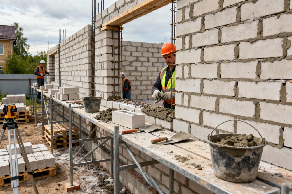 Как правильно подобрать и комбинировать армированные перемычки с разными видами строительных блоков для максимальной прочности и безопасности дома