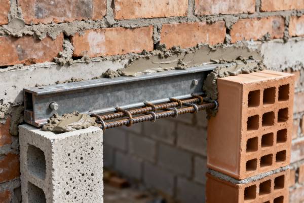 Как выбрать и грамотно использовать армированные перемычки для повышения надежности кладки из разных блоков