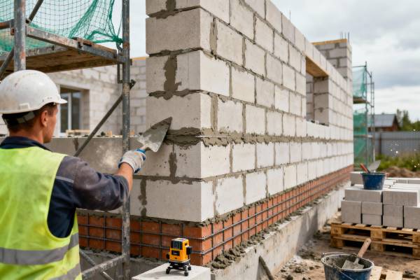 Комплексный подход к повышению энергоэффективности дома с газобетонными блоками и инновационными фасадными материалами