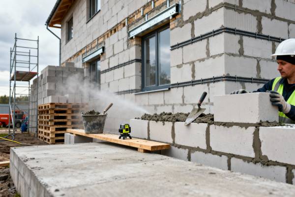Как правильно сочетать газобетонные и керамзитобетонные блоки для прочных и энергоэффективных конструкций