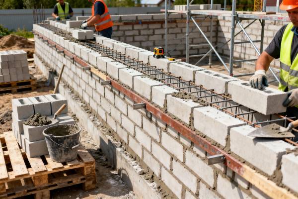 Как правильно выбрать строительные блоки и сухие смеси для ускоренной и качественной кладки при ограниченных сроках