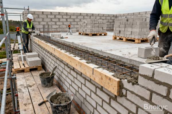 Как выбрать и использовать армированные перемычки для комплексного усиления конструкций из разных строительных блоков